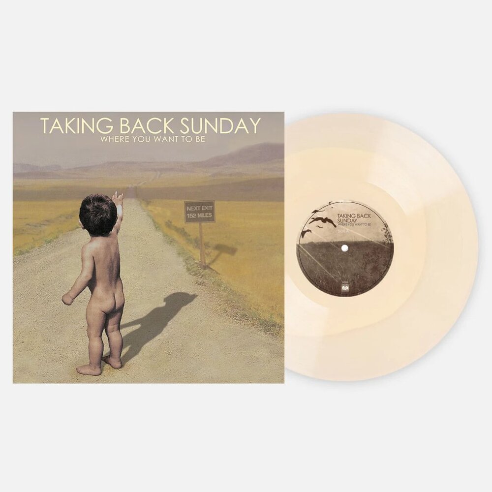 Taking Back Sunday Where You Want To Be LP ~ Exclusive 180g Colored Vinyl ~ New!